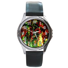 Resort Round Metal Watch by bestdesignintheworld