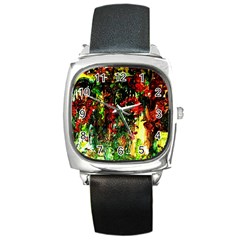 Resort Square Metal Watch by bestdesignintheworld