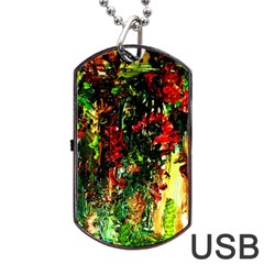 Resort Dog Tag USB Flash (One Side)