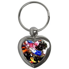 Smashed Butterfly 5 Key Chains (heart)  by bestdesignintheworld