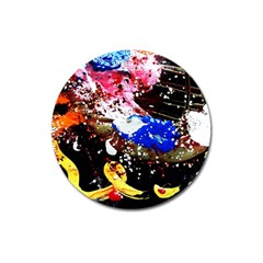 Smashed Butterfly 5 Magnet 3  (round) by bestdesignintheworld