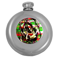 Easter1/1 Round Hip Flask (5 Oz) by bestdesignintheworld