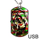 Easter1/1 Dog Tag USB Flash (Two Sides) Front