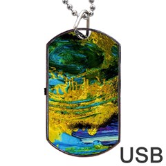 One Minute Egg 4 Dog Tag Usb Flash (two Sides) by bestdesignintheworld