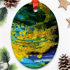 One Minute Egg 4 Ornament (oval) by bestdesignintheworld