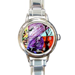 House Will Be Built 10 Round Italian Charm Watch by bestdesignintheworld