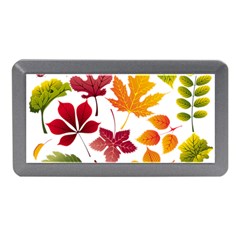 Beautiful Autumn Leaves Vector Memory Card Reader (mini)