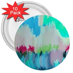 Abstract Background 3  Buttons (10 Pack)  by Modern2018