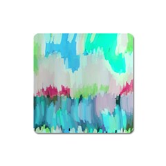 Abstract Background Square Magnet by Modern2018