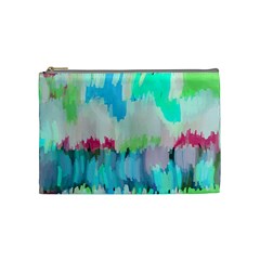 Abstract Background Cosmetic Bag (medium)  by Modern2018