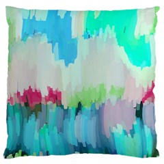 Abstract Background Large Cushion Case (two Sides)