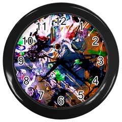 Jealousy   Battle Of Insects 6 Wall Clocks (black) by bestdesignintheworld