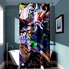 Jealousy   Battle Of Insects 6 Shower Curtain 36  X 72  (stall)  by bestdesignintheworld