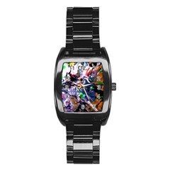 Jealousy   Battle Of Insects 6 Stainless Steel Barrel Watch by bestdesignintheworld