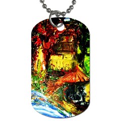 St Barbara Resort Dog Tag (two Sides) by bestdesignintheworld