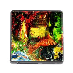 St Barbara Resort Memory Card Reader (square) by bestdesignintheworld