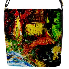 St Barbara Resort Flap Messenger Bag (s) by bestdesignintheworld