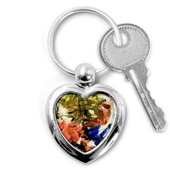 Painting And Letters Key Chains (heart)  by bestdesignintheworld