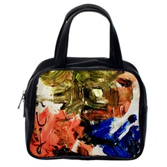 Painting And Letters Classic Handbags (one Side) by bestdesignintheworld