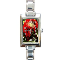 Piggy Bank 3 Rectangle Italian Charm Watch by bestdesignintheworld