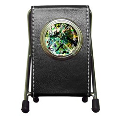 Jealousy   Battle Of Insects 4 Pen Holder Desk Clocks by bestdesignintheworld