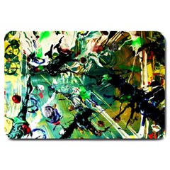 Jealousy   Battle Of Insects 4 Large Doormat  by bestdesignintheworld