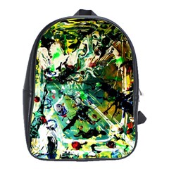 Jealousy   Battle Of Insects 4 School Bag (large) by bestdesignintheworld