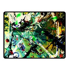 Jealousy   Battle Of Insects 4 Double Sided Fleece Blanket (small)  by bestdesignintheworld