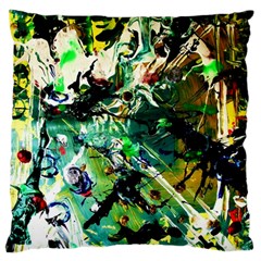 Jealousy   Battle Of Insects 4 Large Flano Cushion Case (one Side) by bestdesignintheworld