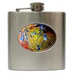 Lunar Eclipse 5 Hip Flask (6 oz) Front