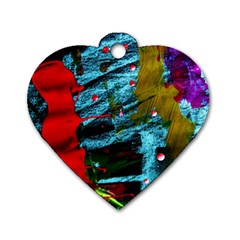 Totem 1 Dog Tag Heart (One Side)