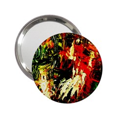 Sunset In A Desert Of Mexico 1 2 25  Handbag Mirrors by bestdesignintheworld