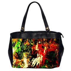 Sunset In A Desert Of Mexico 1 Office Handbags (2 Sides)  by bestdesignintheworld