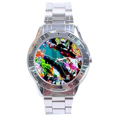 Tulips First Sprouts 6 Stainless Steel Analogue Watch by bestdesignintheworld