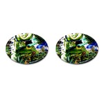 Bow Of Scorpio Before A Butterfly 8 Cufflinks (Oval) Front(Pair)