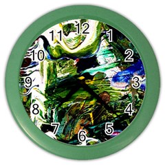 Bow Of Scorpio Before A Butterfly 8 Color Wall Clocks