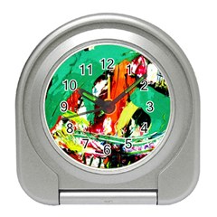 Tulips First Sprouts 7 Travel Alarm Clocks by bestdesignintheworld