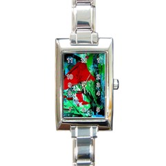 Humidity 5 Rectangle Italian Charm Watch by bestdesignintheworld