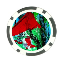 Humidity 5 Poker Chip Card Guard by bestdesignintheworld