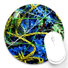 Moment Of The Haos 7 Round Mousepads by bestdesignintheworld