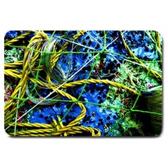 Moment Of The Haos 7 Large Doormat  by bestdesignintheworld