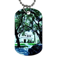 Hot Day In Dallas 16 Dog Tag (two Sides) by bestdesignintheworld