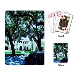 Hot Day In Dallas 16 Playing Card by bestdesignintheworld