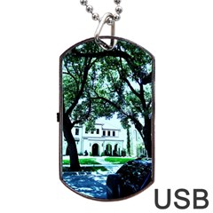 Hot Day In Dallas 16 Dog Tag Usb Flash (two Sides) by bestdesignintheworld