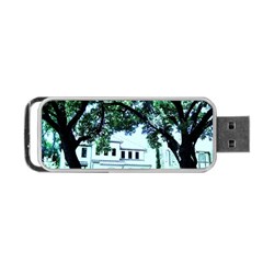 Hot Day In Dallas 16 Portable Usb Flash (two Sides) by bestdesignintheworld