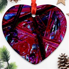 Sacred Knowledge 1 Ornament (heart) by bestdesignintheworld