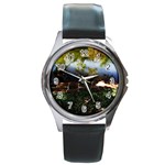 Highland Park 10 Round Metal Watch Front