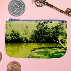 Lake Park 9 Large Coin Purse by bestdesignintheworld