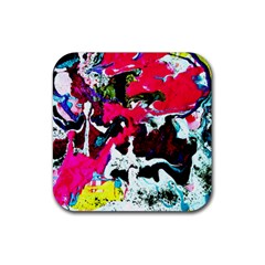 Buffulo Vision 1/1 Rubber Coaster (square)  by bestdesignintheworld