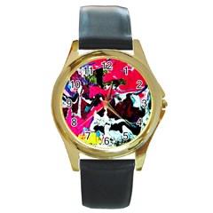 Buffulo Vision 1/1 Round Gold Metal Watch